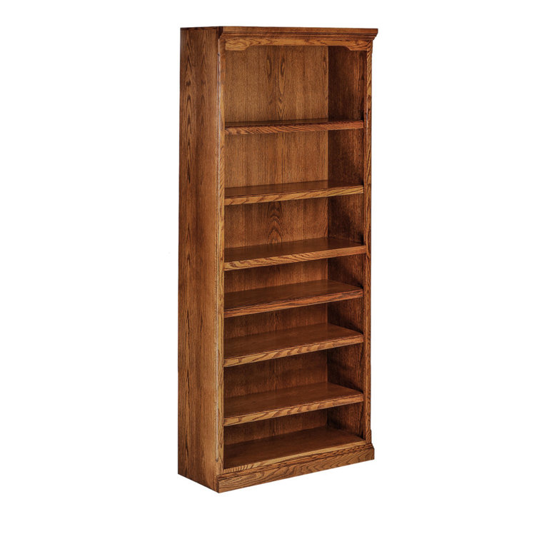 Loon Peak® Kimble 84'' H x 36'' W Solid Wood Standard Bookcase